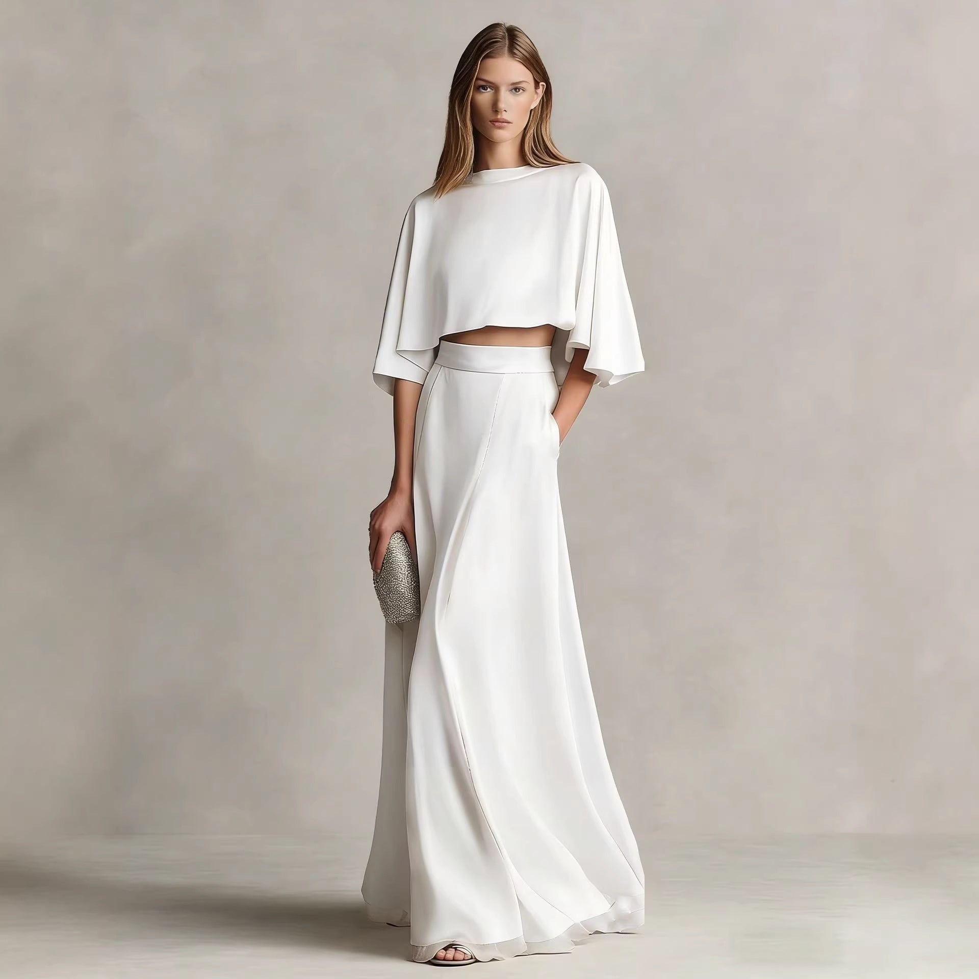 SATIN RELAXED SET FOR WOMEN