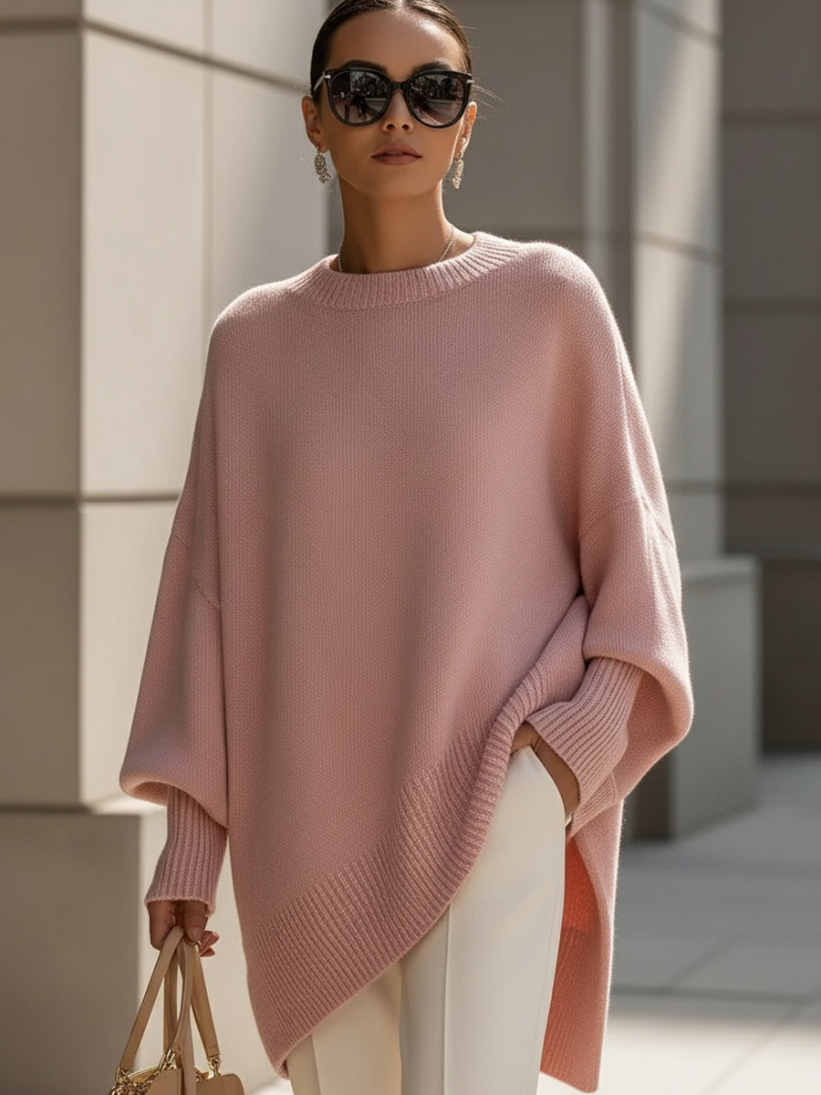 OVERSIZED CREWNECK SWEATER FOR WOMEN