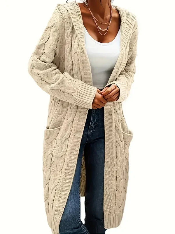 COLLARLESS CARDIGAN FOR WOMEN