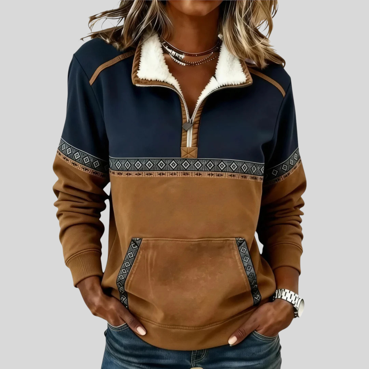 RELAXED REFINED SWEATER FOR WOMEN