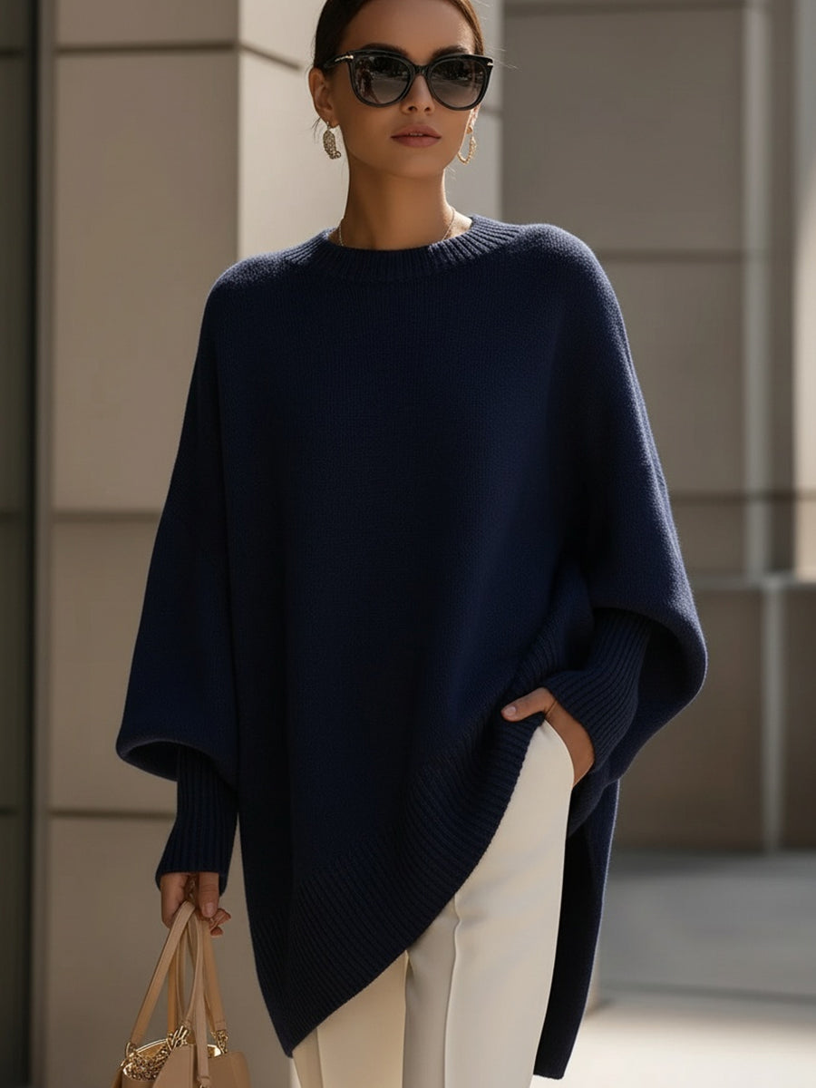 OVERSIZED CREWNECK SWEATER FOR WOMEN