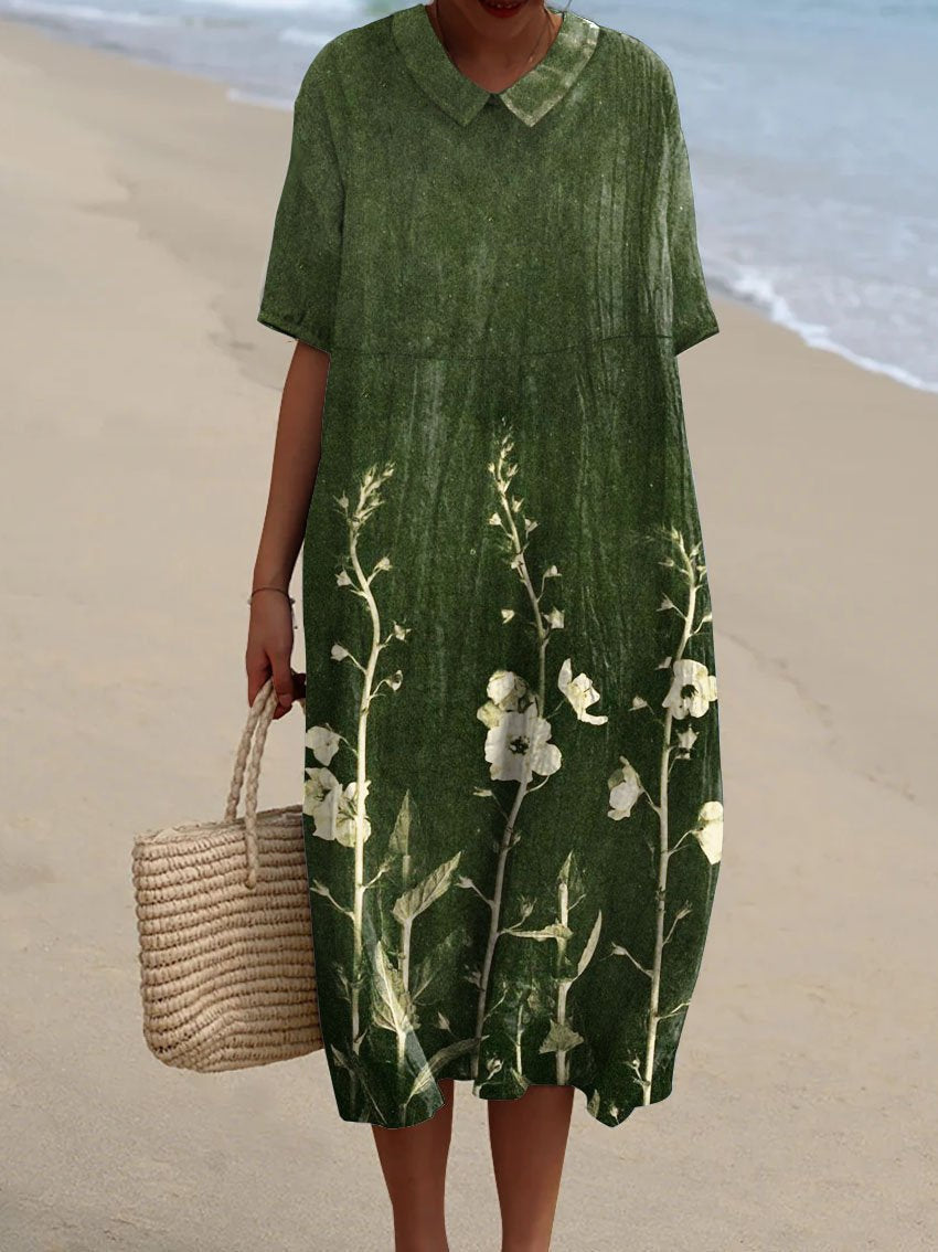 FLORAL SUMMER DRESS FOR WOMEN