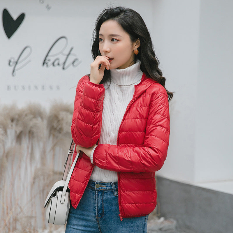 LIGHTWEIGHT PUFFER JACKET FOR WOMEN