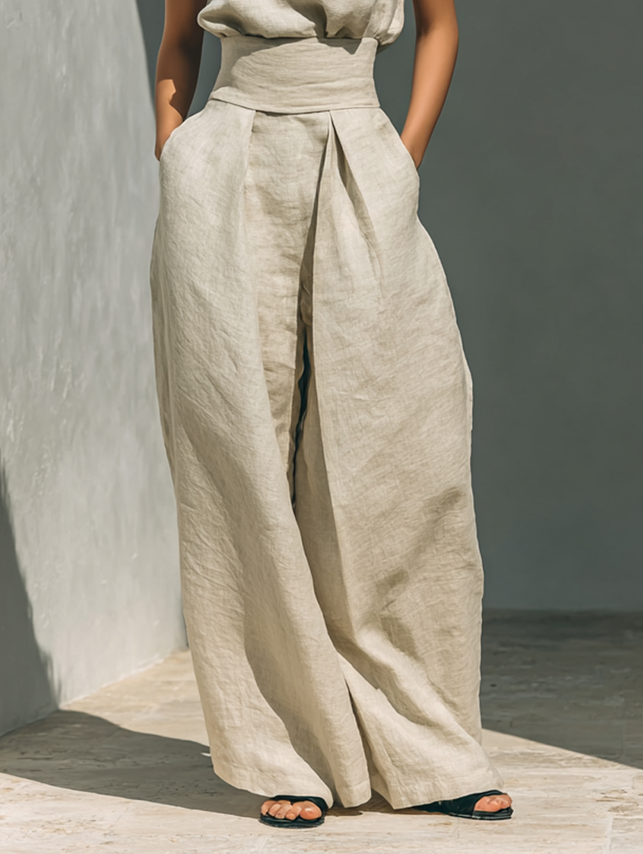 COTTON LINEN SET FOR WOMEN