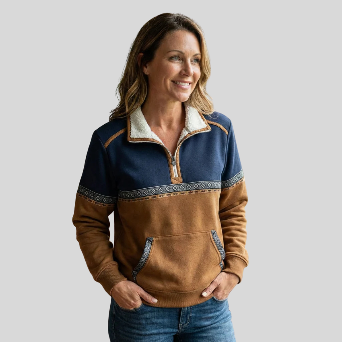 RELAXED REFINED SWEATER FOR WOMEN