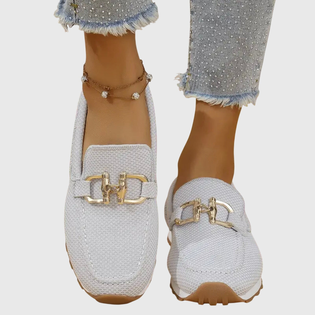 MESH CUSHIONED SHOES FOR WOMEN