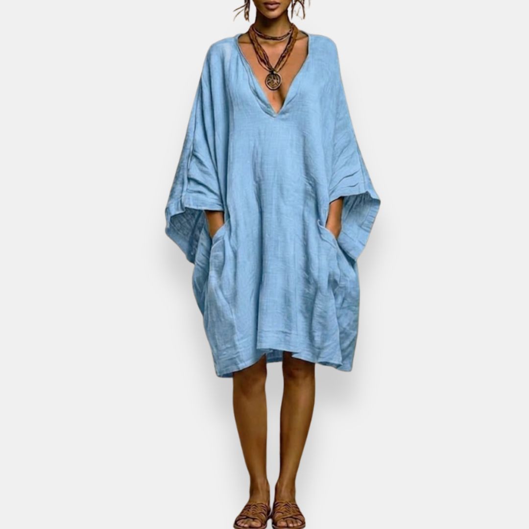 OVERSIZED BOHO DRESS FOR WOMEN