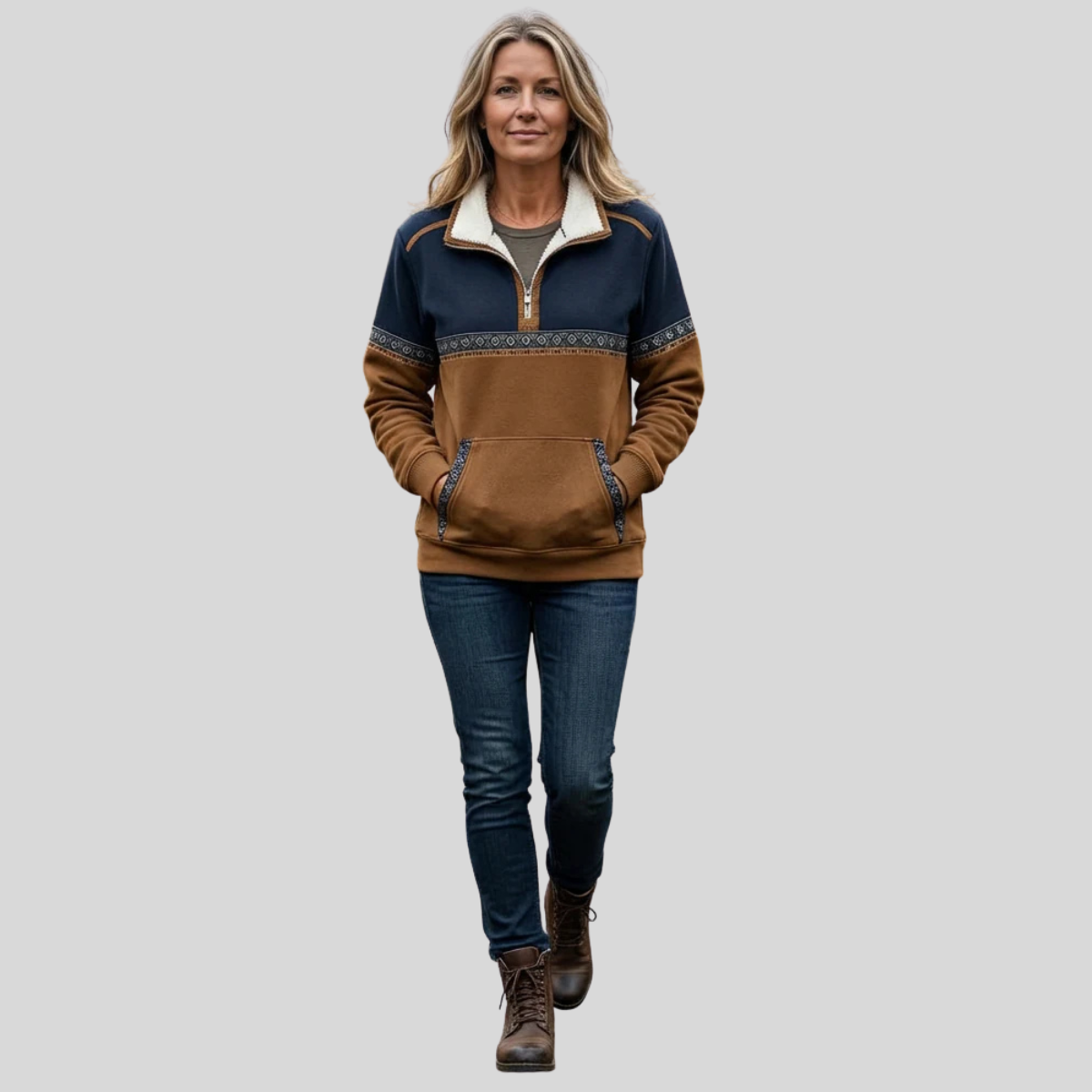 RELAXED REFINED SWEATER FOR WOMEN