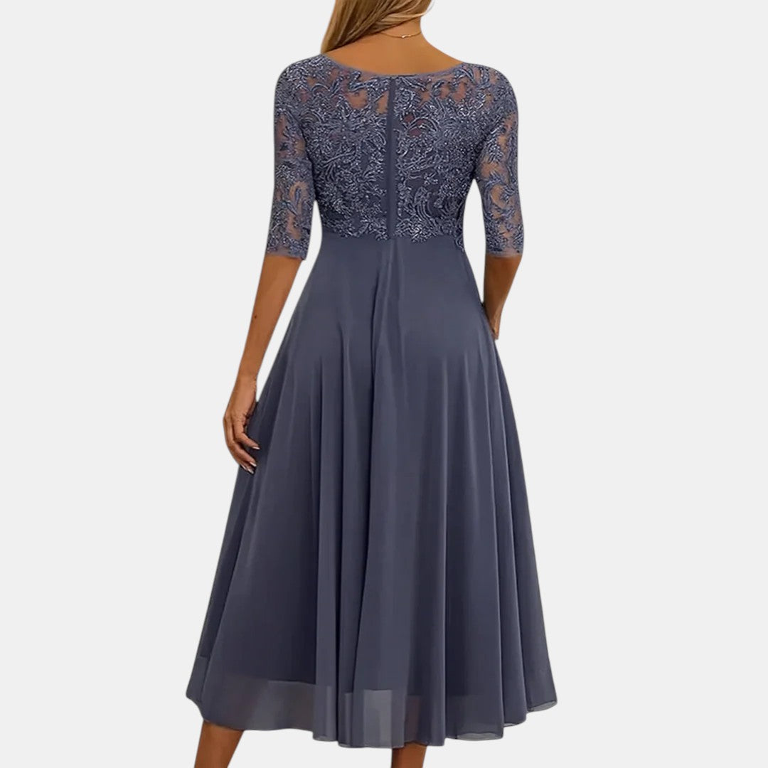 LACE EVENING DRESS FOR WOMEN