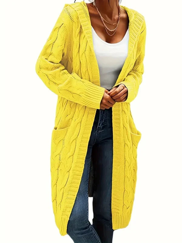 COLLARLESS CARDIGAN FOR WOMEN