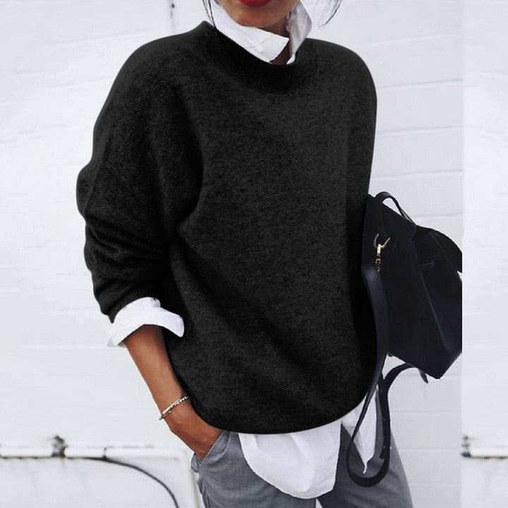 CLASSIC CREWNECK SWEATER FOR WOMEN