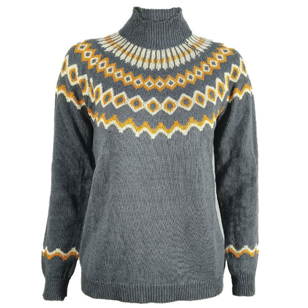 CHIC TURTLENECK SWEATER FOR WOMEN
