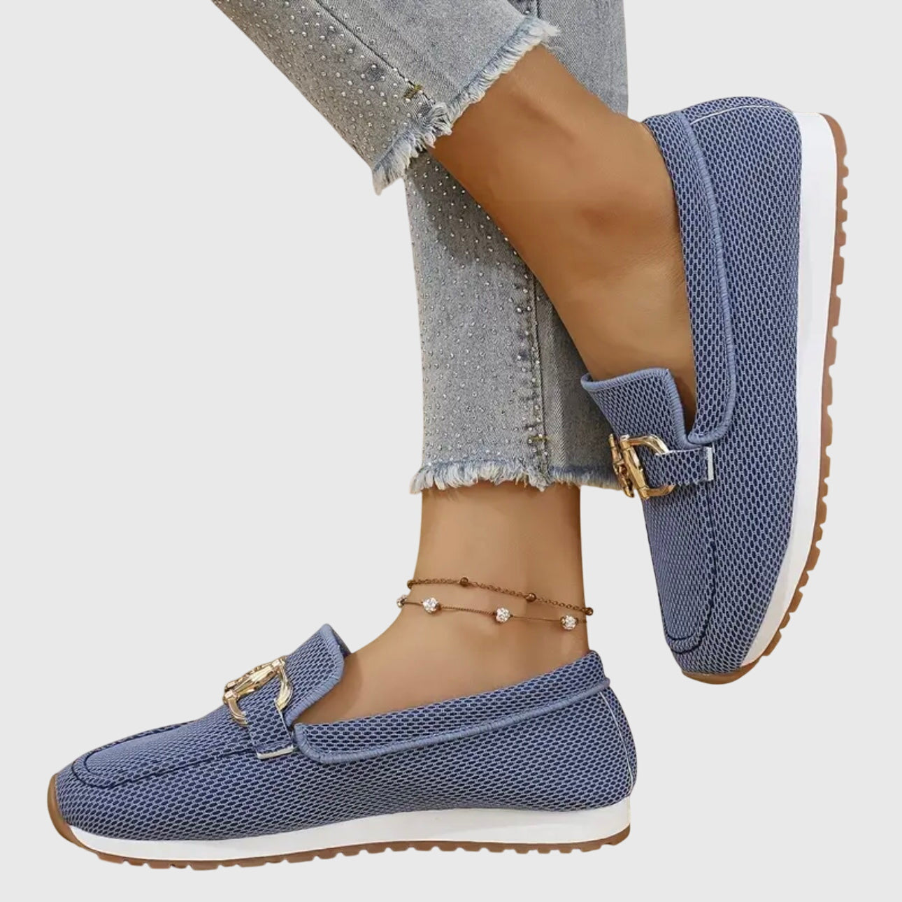 MESH CUSHIONED SHOES FOR WOMEN