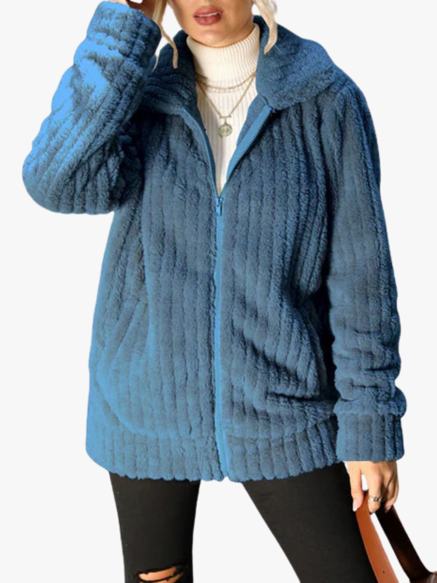 PLUSH COAT FOR WOMEN