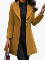 WOOL BLEND COAT FOR WOMEN