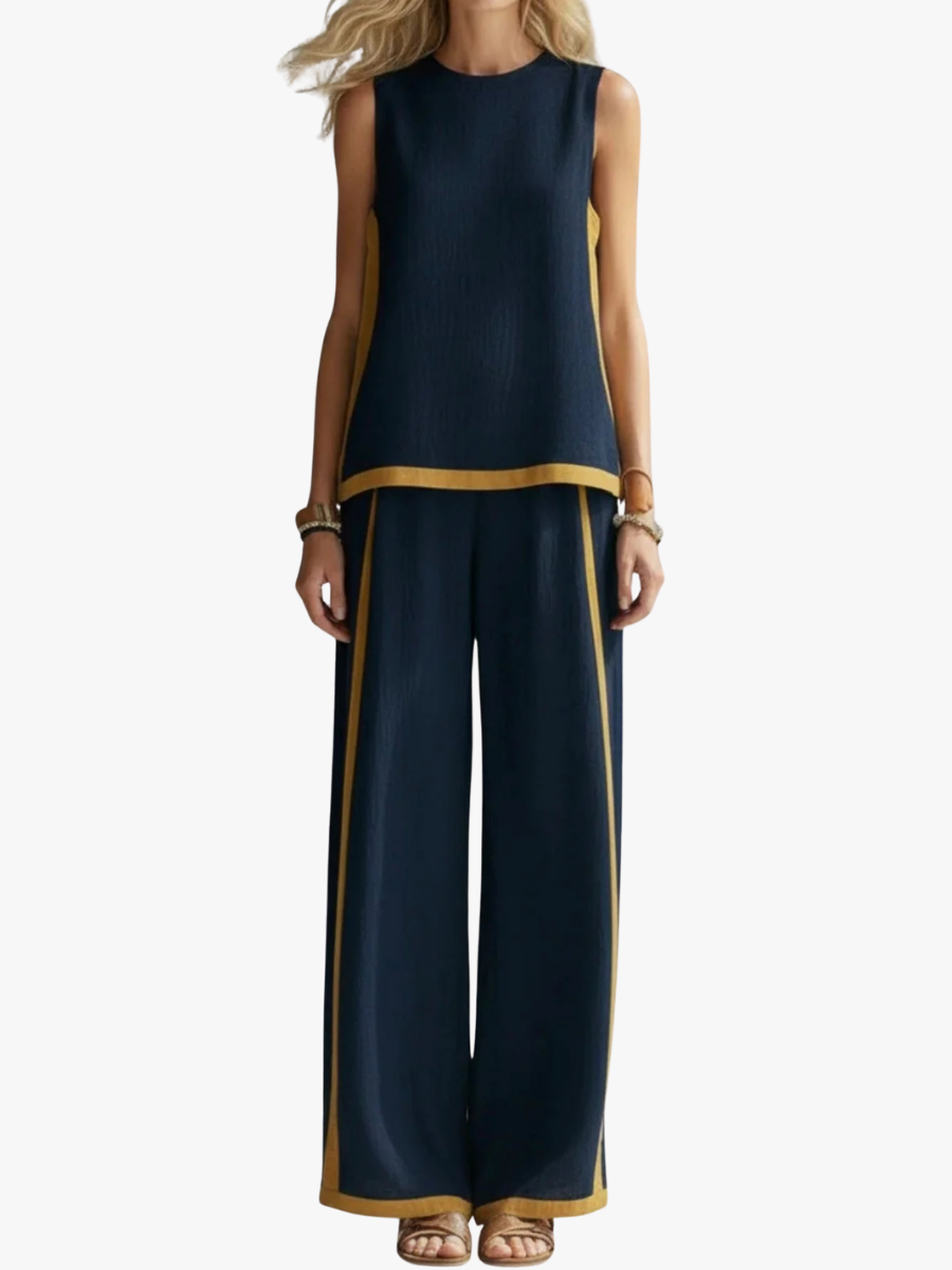 TWO-TONE SET FOR WOMEN