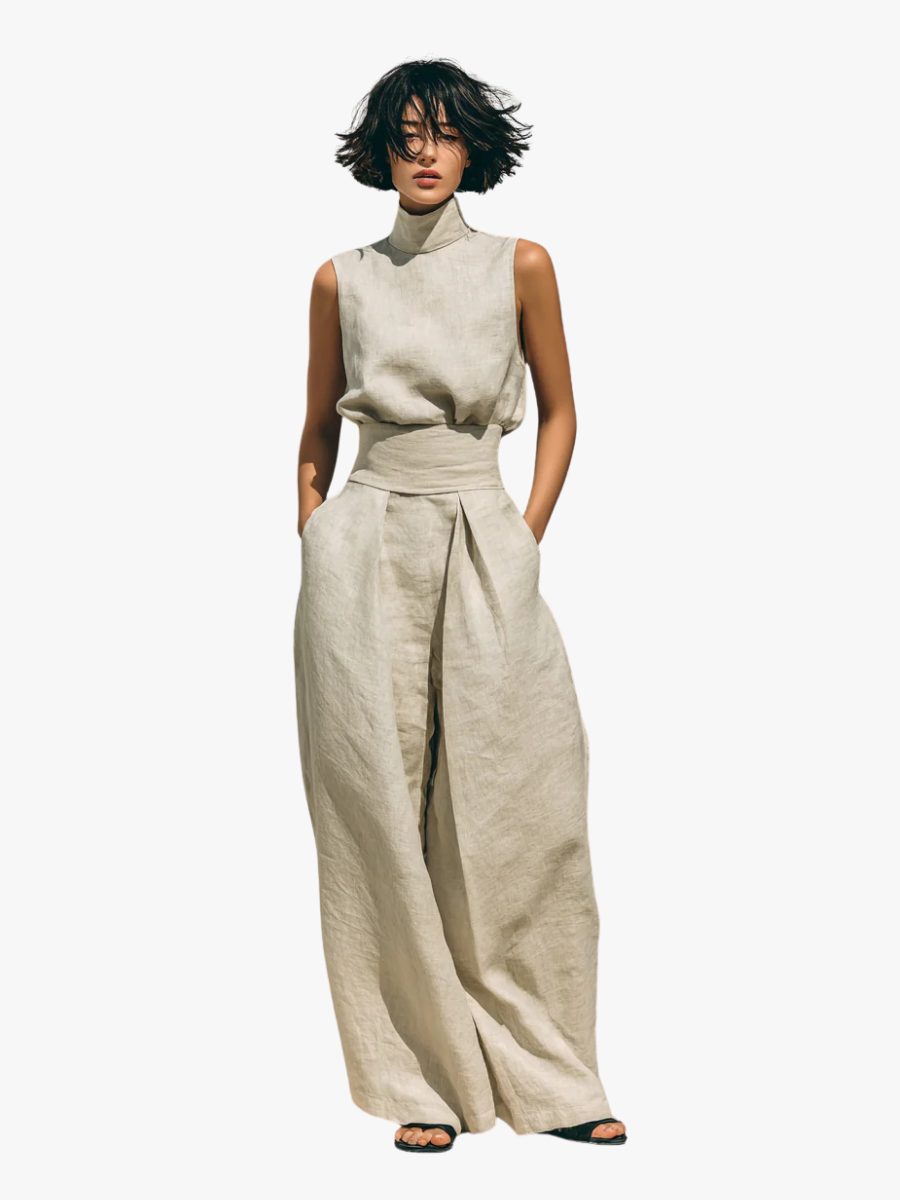 COTTON LINEN SET FOR WOMEN