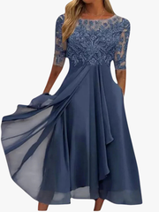 LACE EVENING DRESS FOR WOMEN