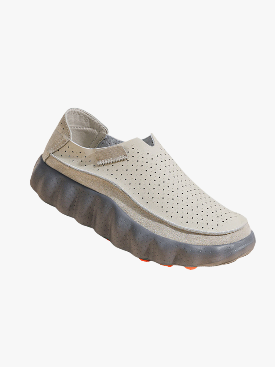 PERFORATED SUPPORT LOAFERS FOR WOMEN