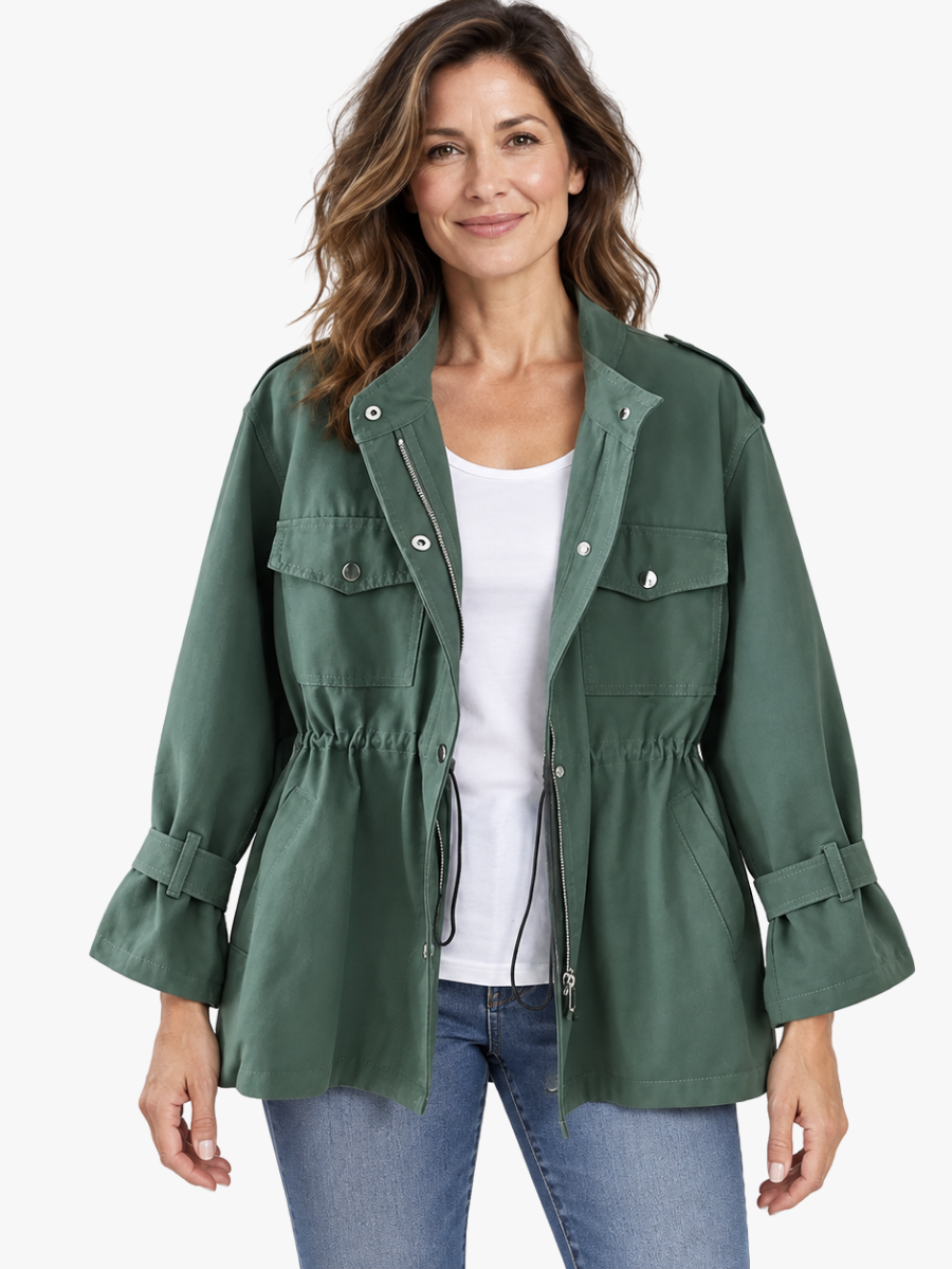 WATER-REPELLENT TRENCH COAT FOR WOMEN