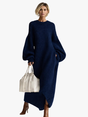 OVERSIZED TEXTURED MAXI DRESS FOR WOMEN