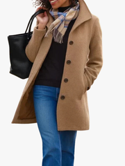 CLASSIC STRAIGHT COAT FOR WOMEN