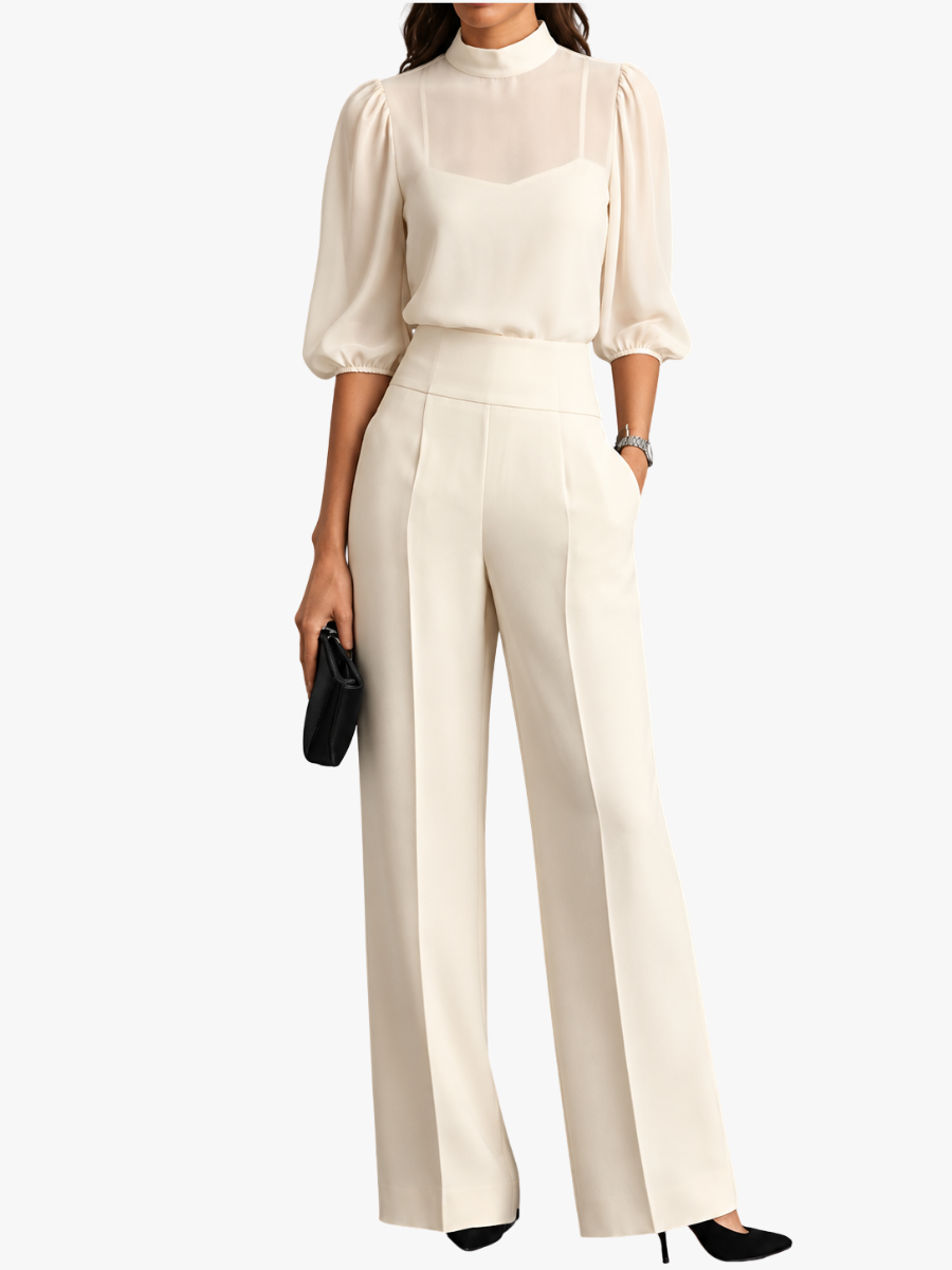 FLOWING THREE-PIECE SET FOR WOMEN
