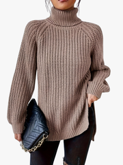 ELEGANT HIGH-NECK TOP FOR WOMEN