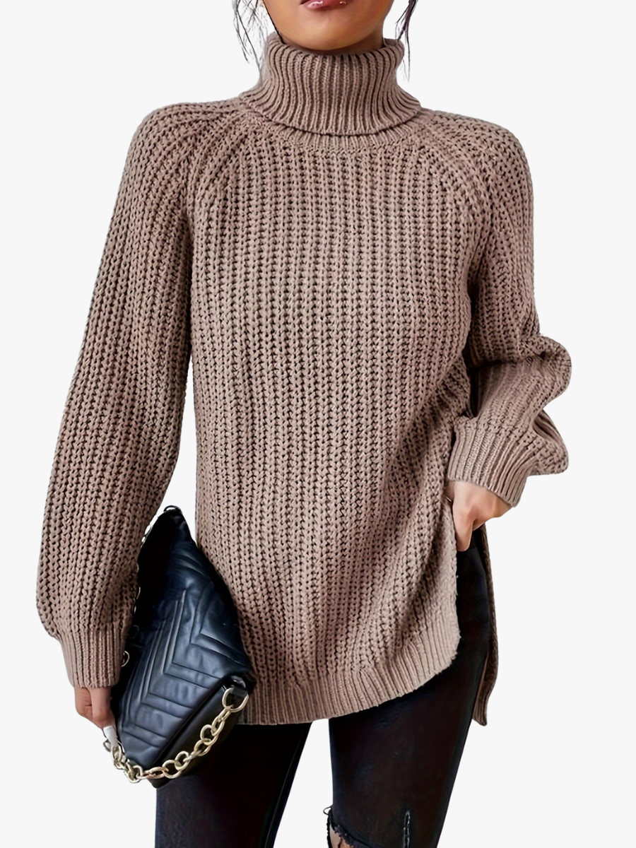 ELEGANT HIGH-NECK TOP FOR WOMEN