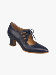 VINTAGE LACE-UP PUMPS FOR WOMEN