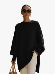 CHIC OVERSIZED RIBBED SWEATER FOR WOMEN