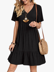 FLOWING A-LINE SUMMER DRESS FOR WOMEN