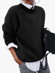 CLASSIC CREWNECK SWEATER FOR WOMEN
