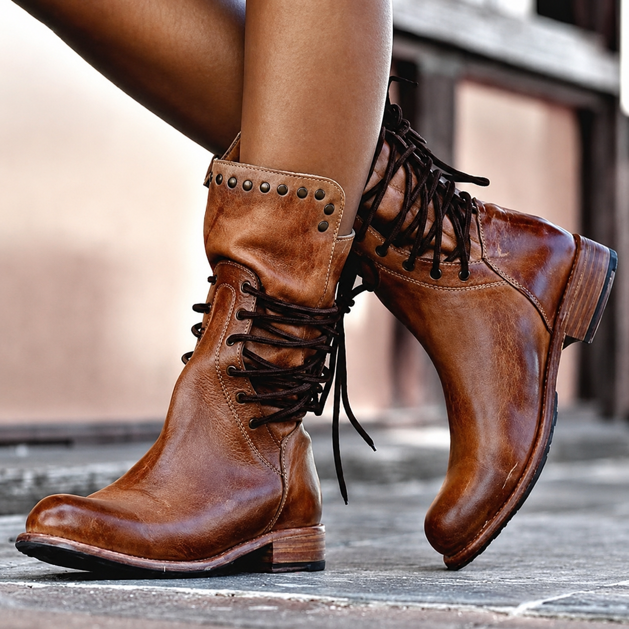 CHIC RETRO BOOTS FOR WOMEN