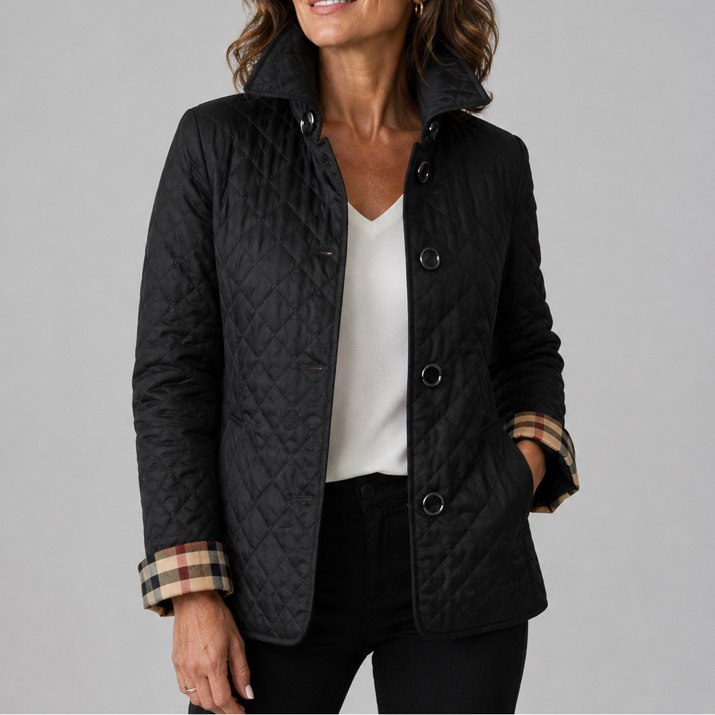 RELAXED QUILTED JACKET FOR WOMEN