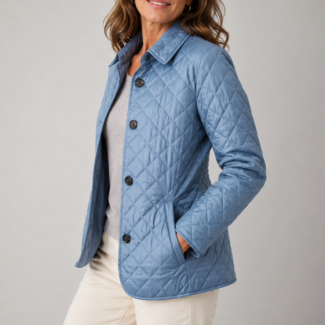 RELAXED QUILTED JACKET FOR WOMEN