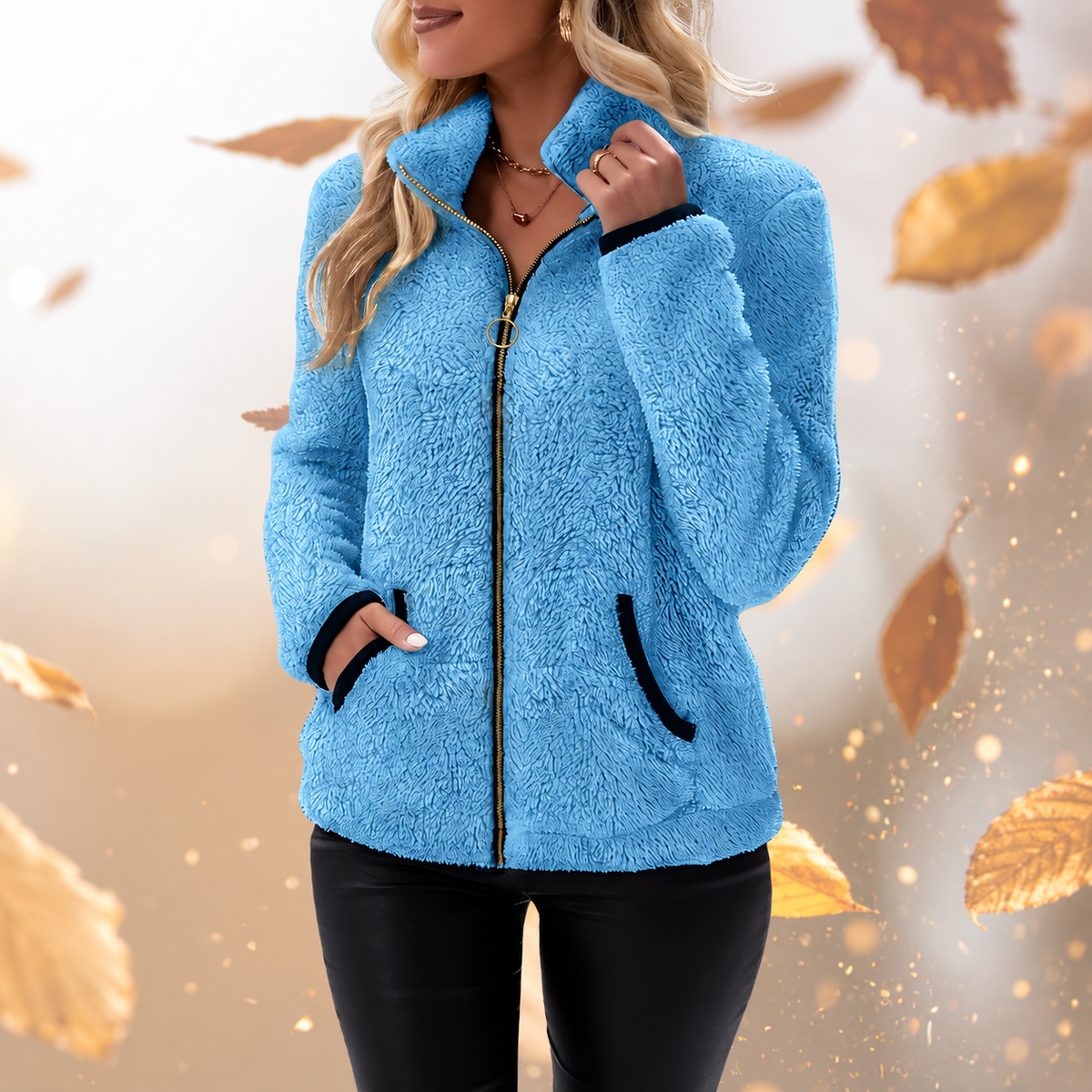 HIGH-NECK THERMAL VEST FOR WOMEN