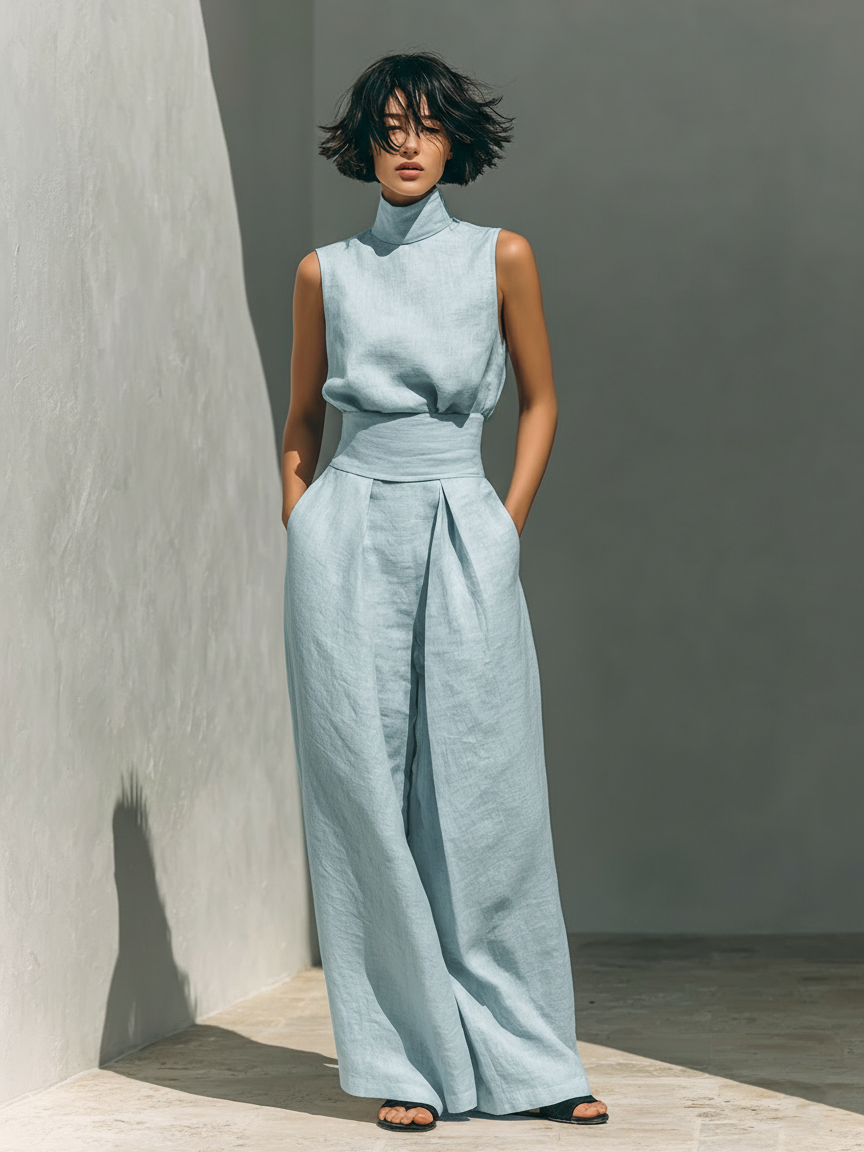 COTTON LINEN SET FOR WOMEN