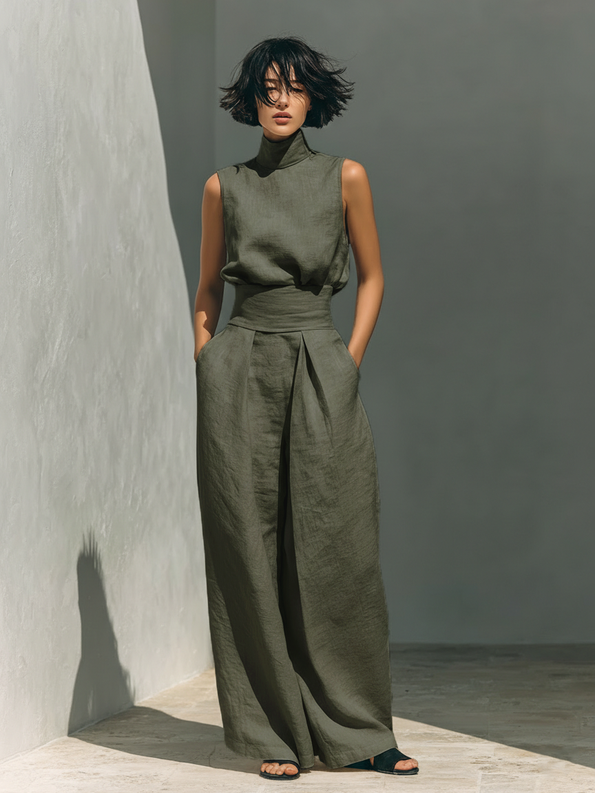 COTTON LINEN SET FOR WOMEN