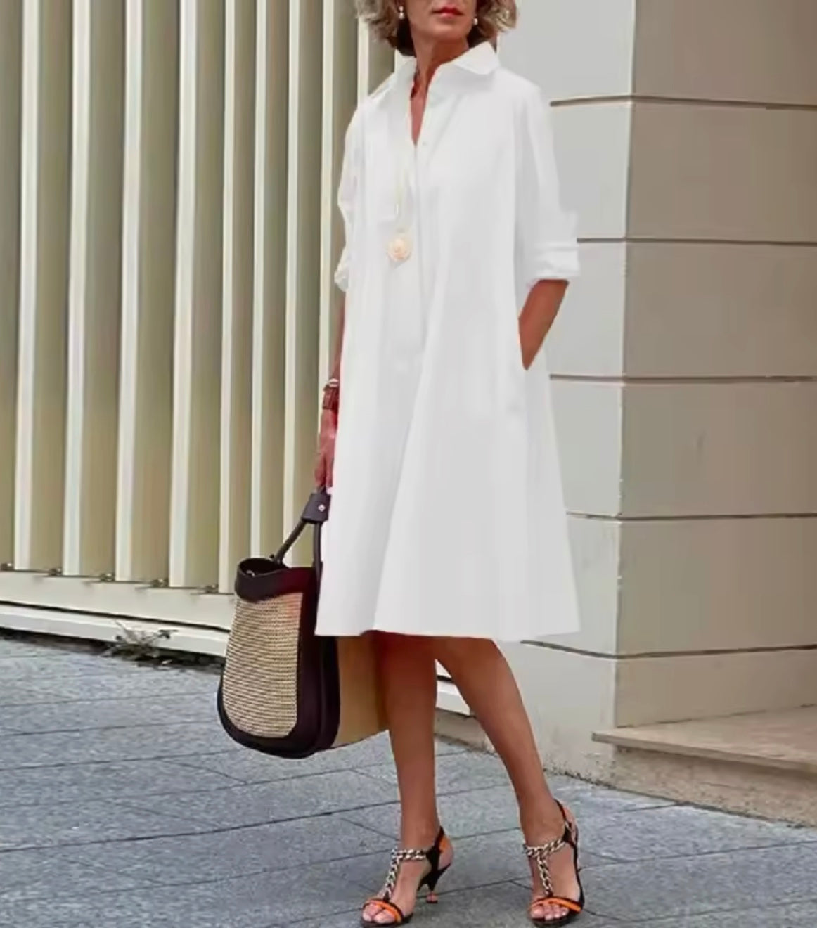 FLARED DRESS FOR WOMEN