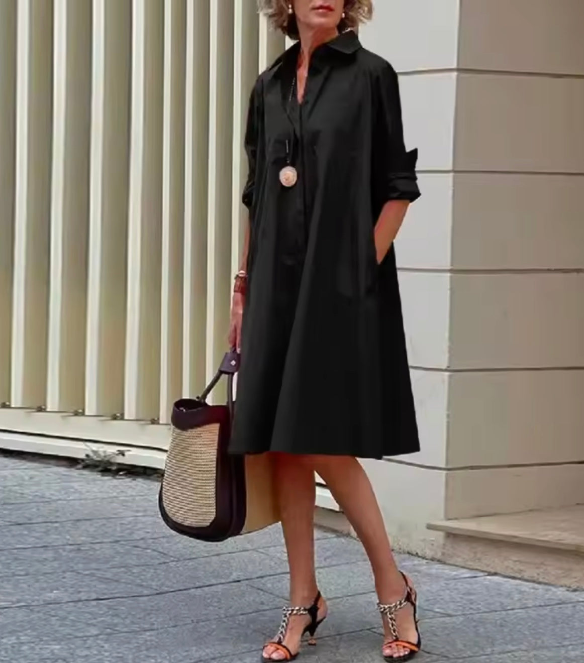 FLARED DRESS FOR WOMEN