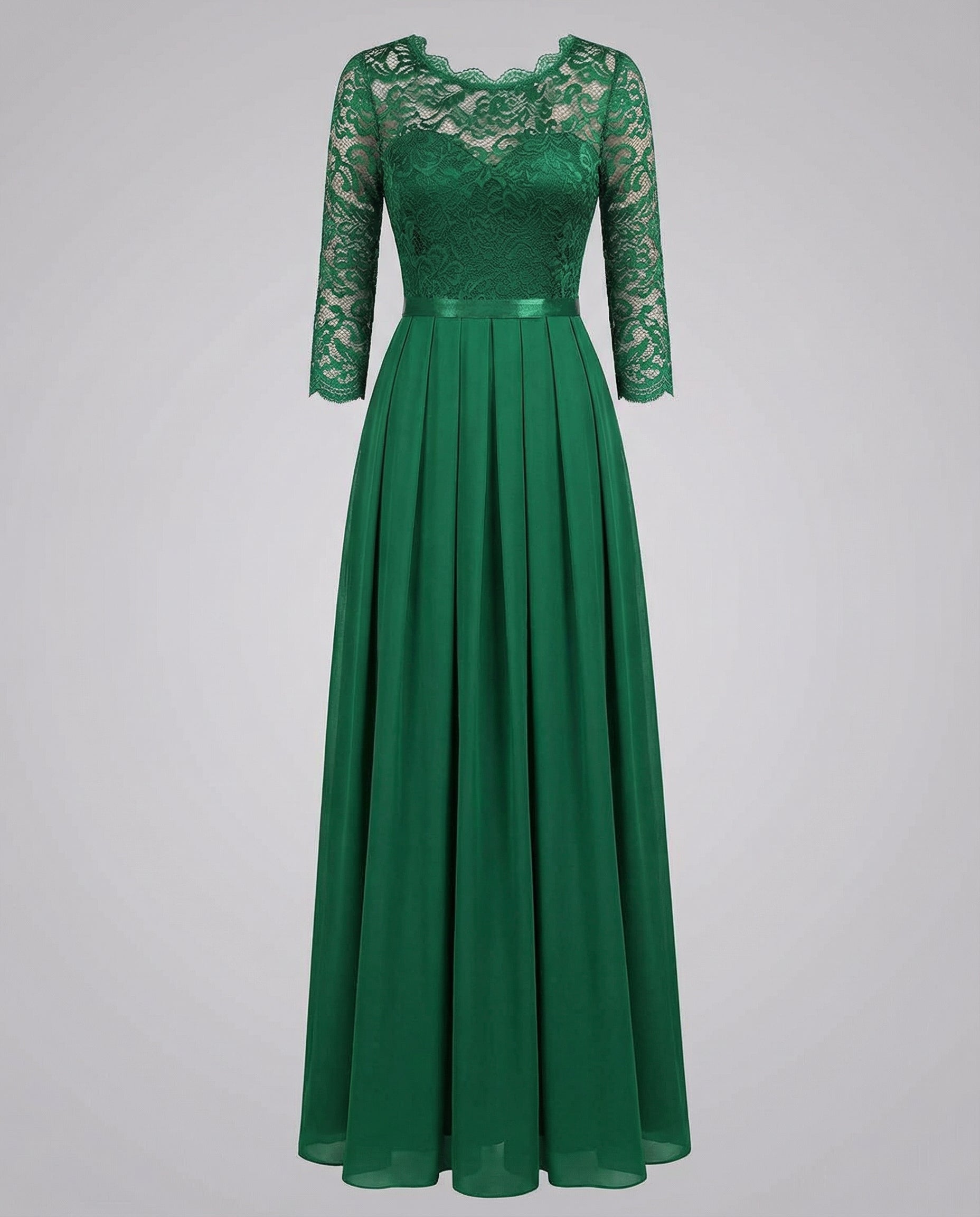 RIBBED LACE BRIDESMAID DRESS FOR WOMEN
