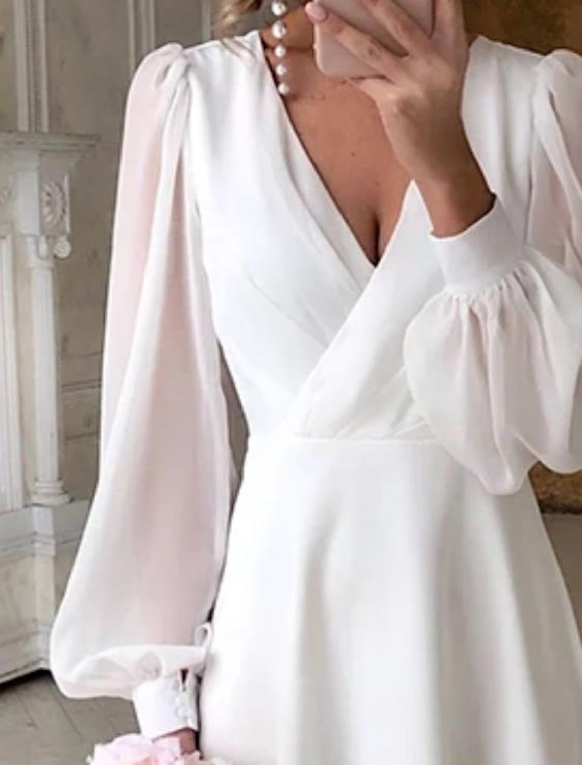 CLASSIC LONG SLEEVE DRESS FOR WOMEN