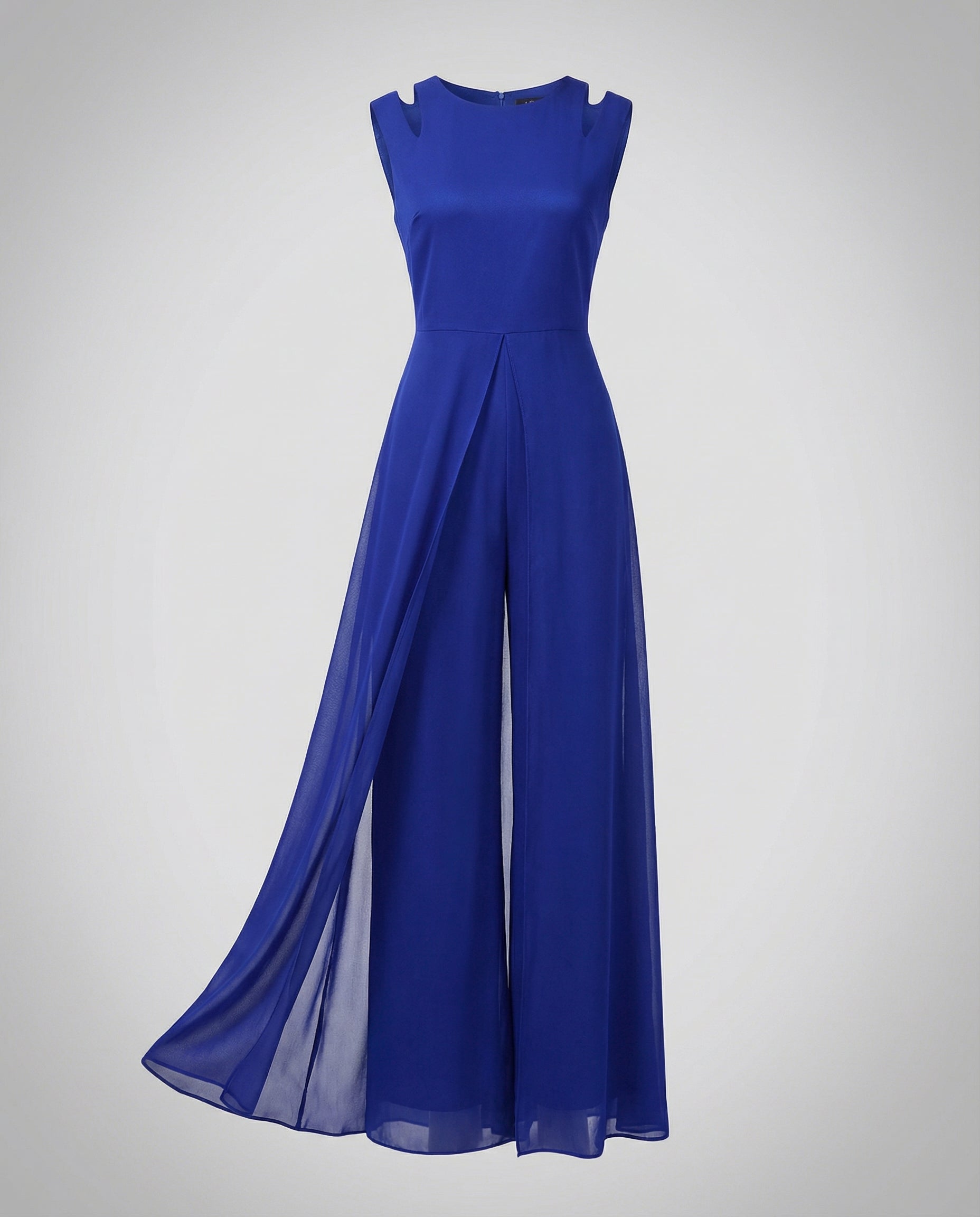SLEEVELESS WIDE LEG JUMPSUIT FOR WOMEN