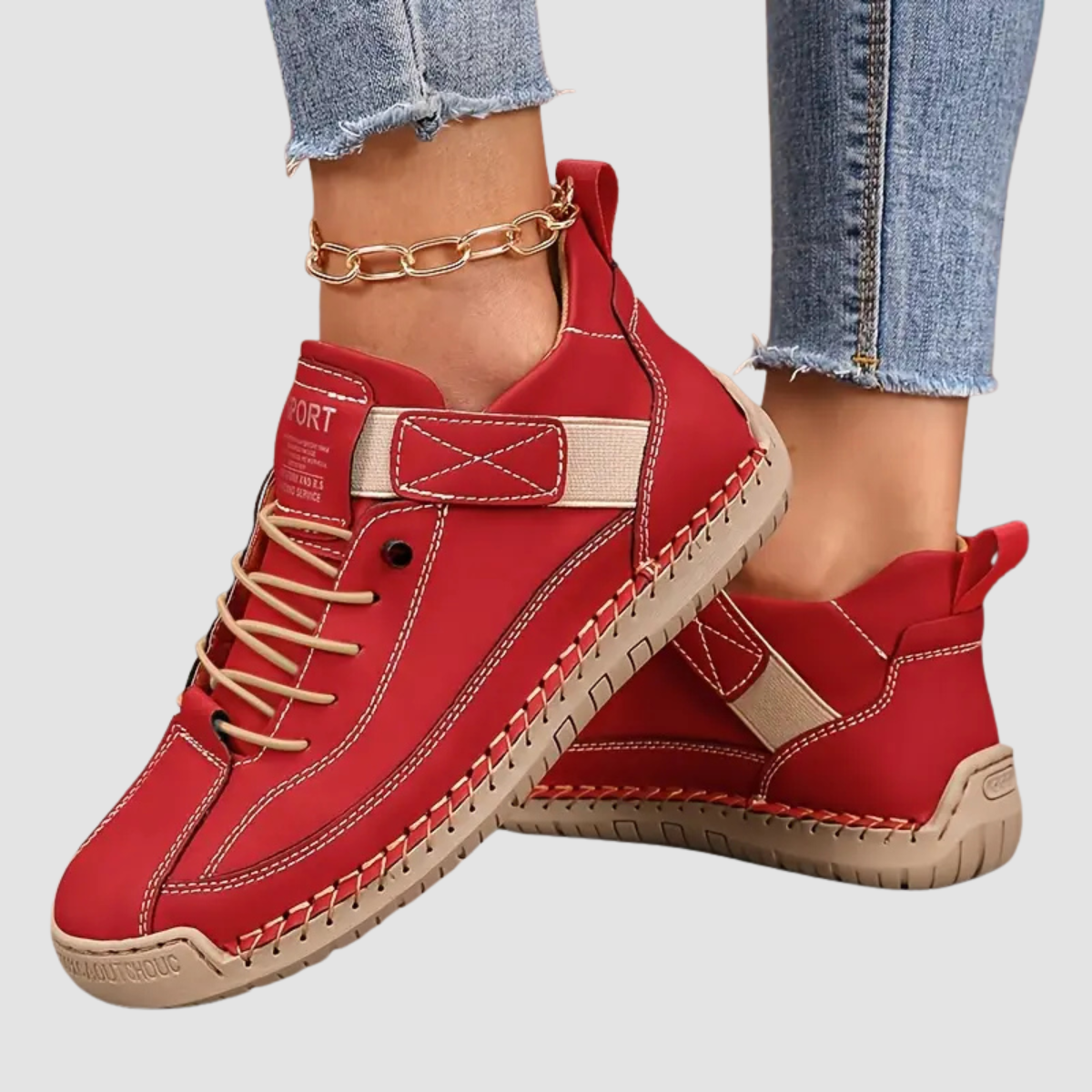 ORTHOPEDIC SLIP-ON SNEAKERS FOR WOMEN