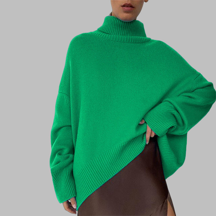 FITTED TURTLENECK SWEATER FOR WOMEN