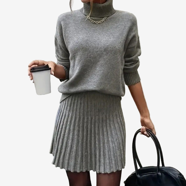 SWEATER SKIRT SET FOR WOMEN