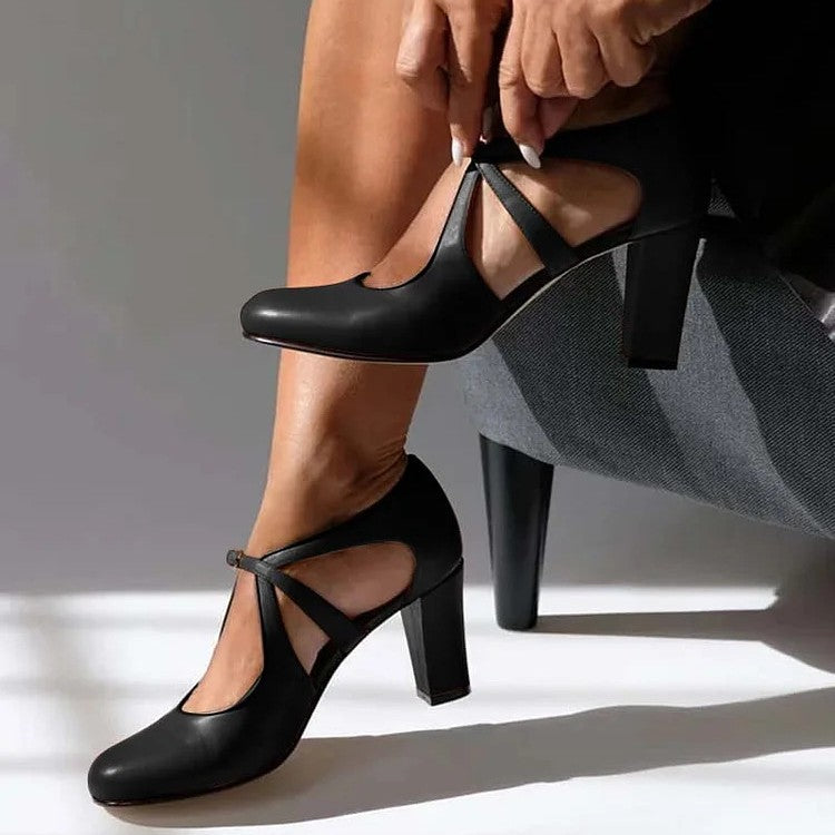 BLOCK HEEL SHOES FOR WOMEN