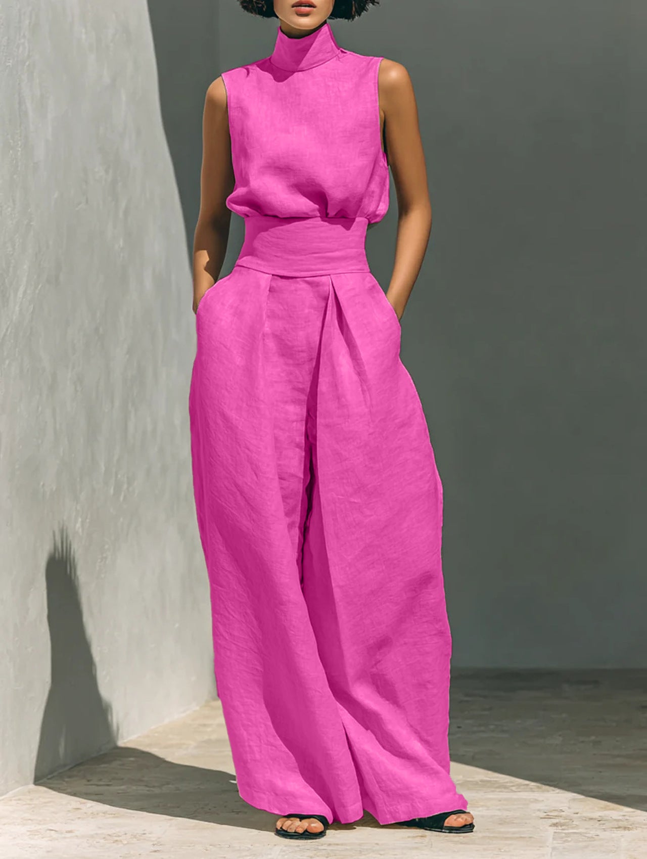 COTTON LINEN SET FOR WOMEN
