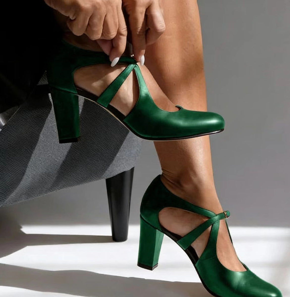BLOCK HEEL SHOES FOR WOMEN